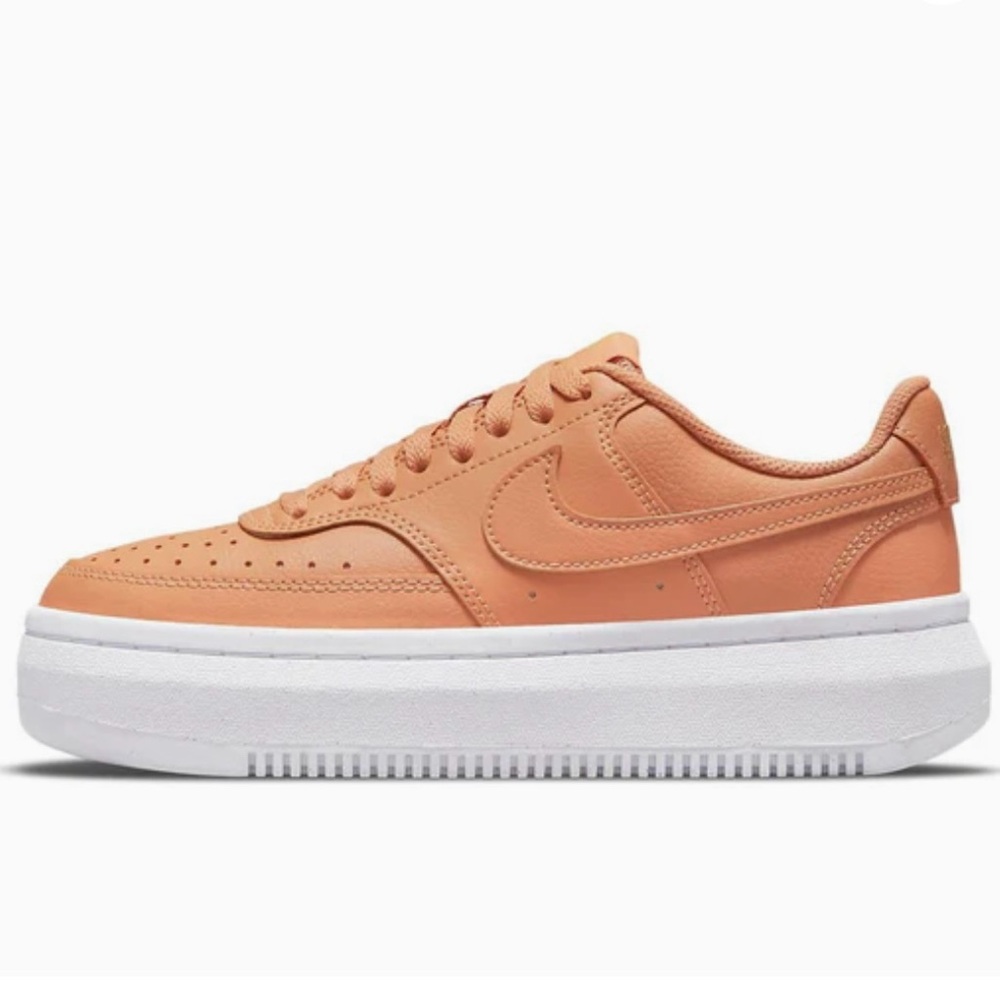 NIKE COURT VISION ALTA COGNAC SNEAKERS